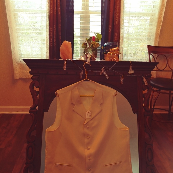 Mens Silk Vest - Picture 3 of 3